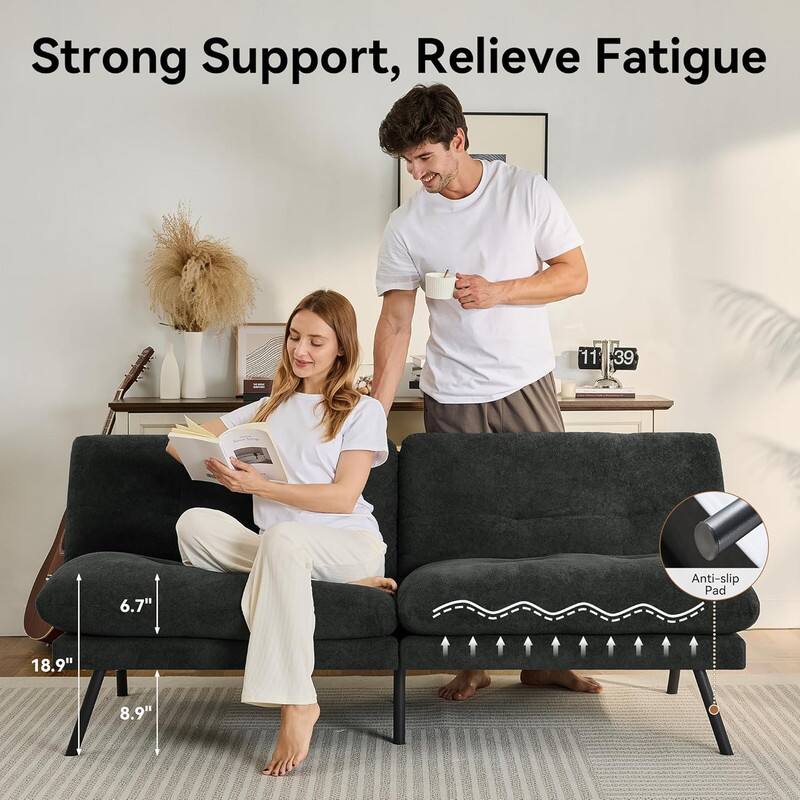 Strong Support, Relieve Fatigue

11.3" x 18.9" x 8.9"

6.7" Anti-slip Pad