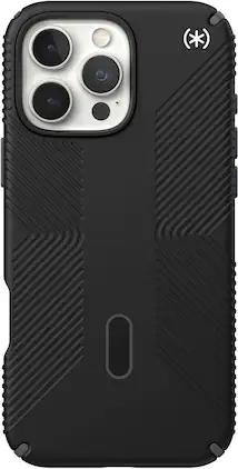 Speck - Presidio2 Grip ClickLock Case with MagSafe for Apple iPhone 16 Pro Max - Black