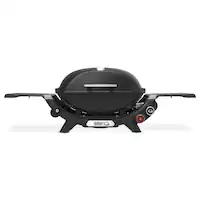 Weber - Q 2800N+ liquid Propane Gas Grill - Mindnight Black - Angle_Zoom