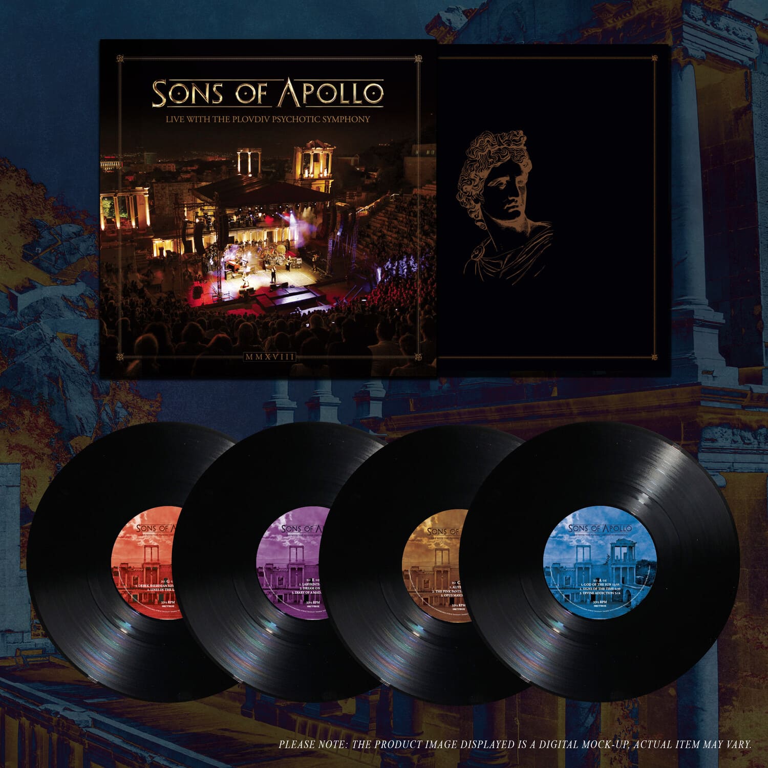 Sons of Apollo - Live With The Plovdiv Psychotic Symphony   - VINYL LP price history on PriceWatchPro