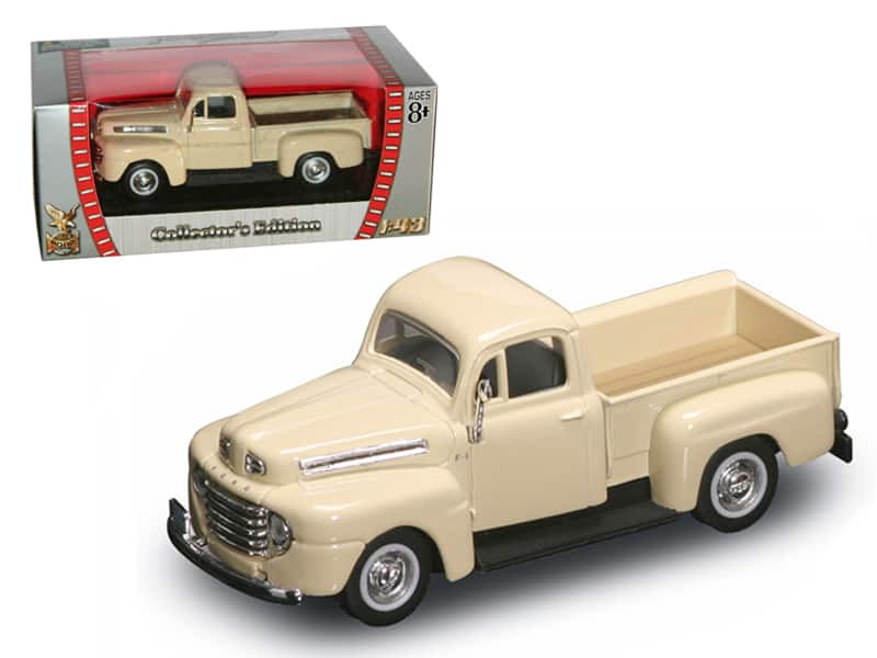 1948 Ford F-1 Pickup Truck Cream 1/43 Diecast Model Car by Road Signature price history on PriceWatchPro