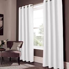 Olivia Gray - Lydia Matte Embossed One Blackout Panel - 52"x84" - White