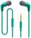 Front Standard. Incipio - f88 Hi-Fi Earbud Headphones - Teal.