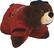 Angle Standard. Fabrique Innovations - Atlanta Braves Pillow Pet.