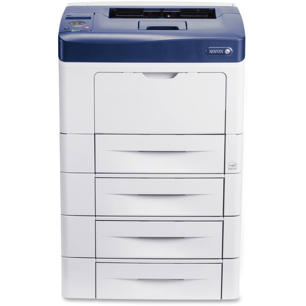 Front. Xerox - Phaser Black-and-White Laser Printer - White.
