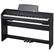 Front Standard. Casio - BK 88 Key Touch Sensitive Privia Digital Piano with USB Connectivity - Black.