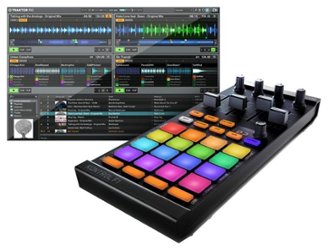 Native Instruments - TRAKTOR KONTROL F1 DJ Controller - Black - Front_Zoom