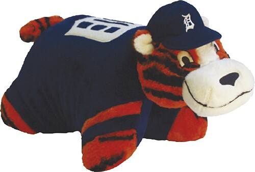 Angle Standard. Fabrique Innovations - Detroit Tigers Pillow Pet.