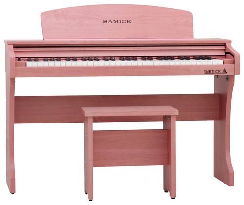 Front Standard. Samick - MD-61 Portable Keyboard with 61 Piano-Style Keys.