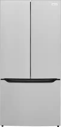 Frigidaire - 20 Cu. Ft. Counter-Depth French Door Refrigerator with Internal Water Dispenser - Fingerprint-Resistant Stainless Steel Look