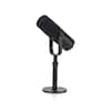 Front. Saramonic - MV POD Dynamic USB & XLR Microphone for Podcasting, Streaming, Gaming, and Recording - Black.
