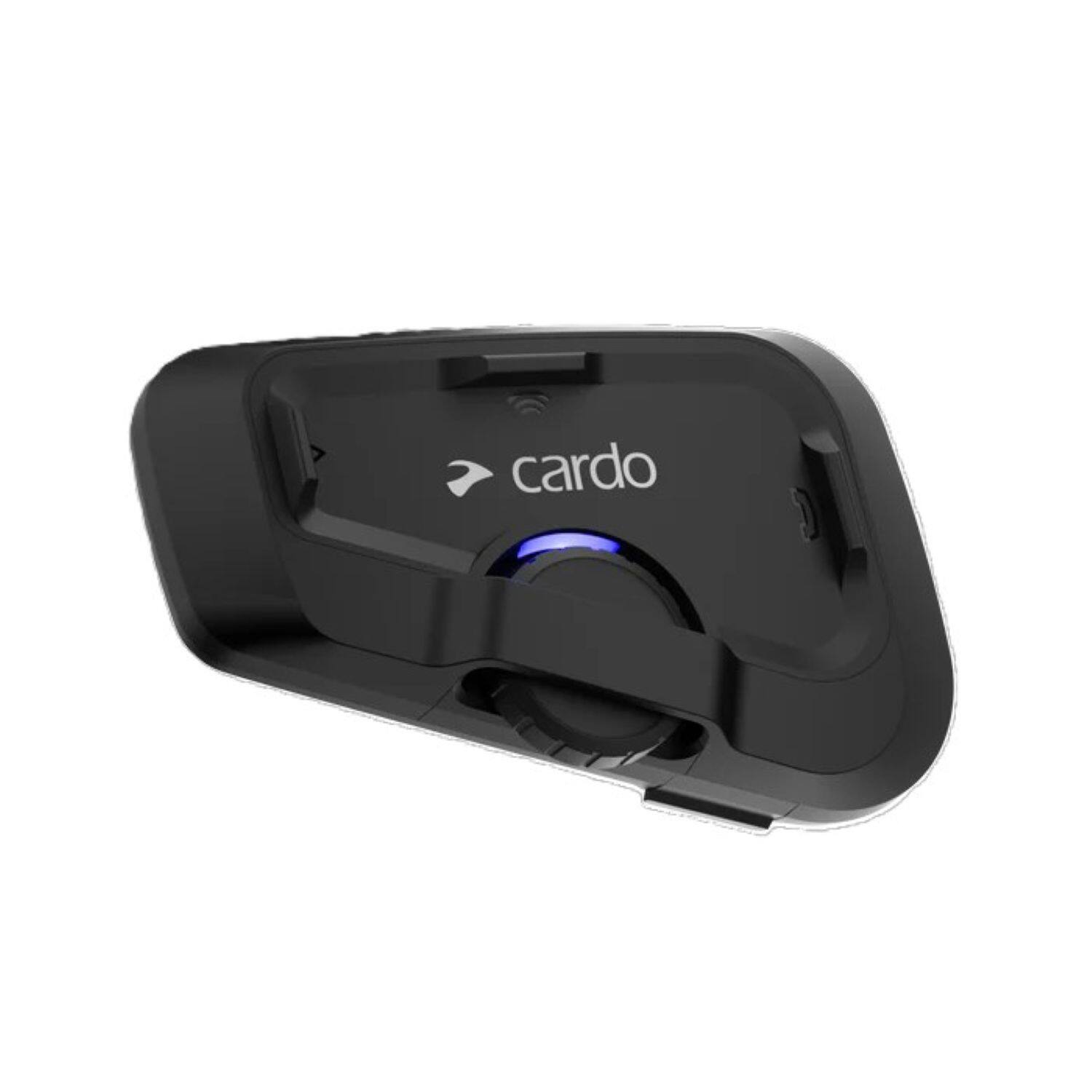 Front. Cardo Systems - Freecom 2X Motorcycle 2-Way Helmet Bluetooth Communication System Headset Duo - Black.