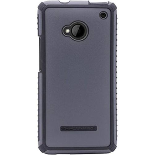 Front Standard. Body Glove - Tactic Brushed Series Case for HTC® One/M7 - Black, Charcoal.