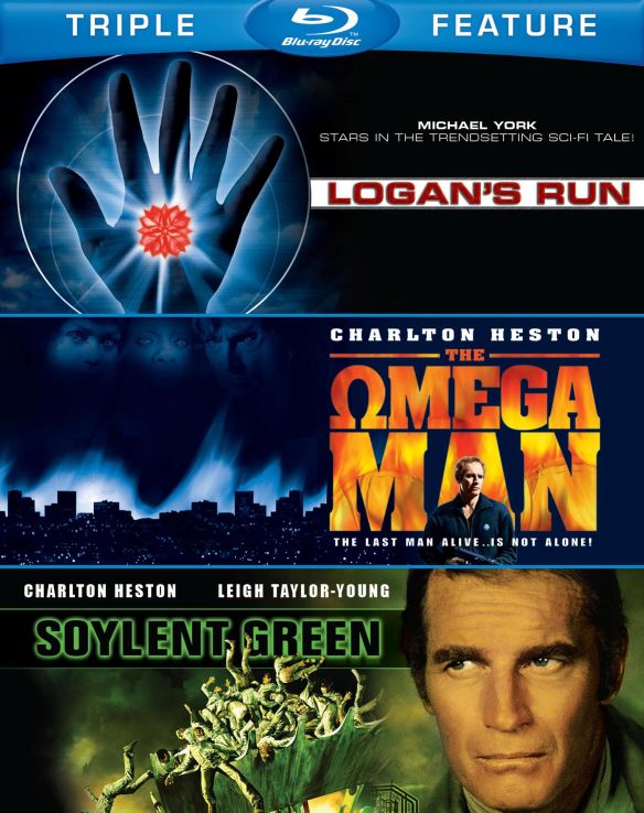  Soylent Green/Logan's Run/Omega Man [3 Discs] [Blu-ray]
