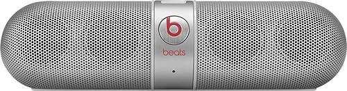 Front Standard. Beats by Dr. Dre - Pill Portable Stereo Speaker - Silver.