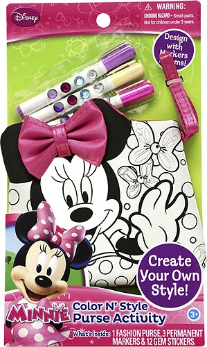  Tara Toys - Disney Minnie Mouse Color and Style Purse