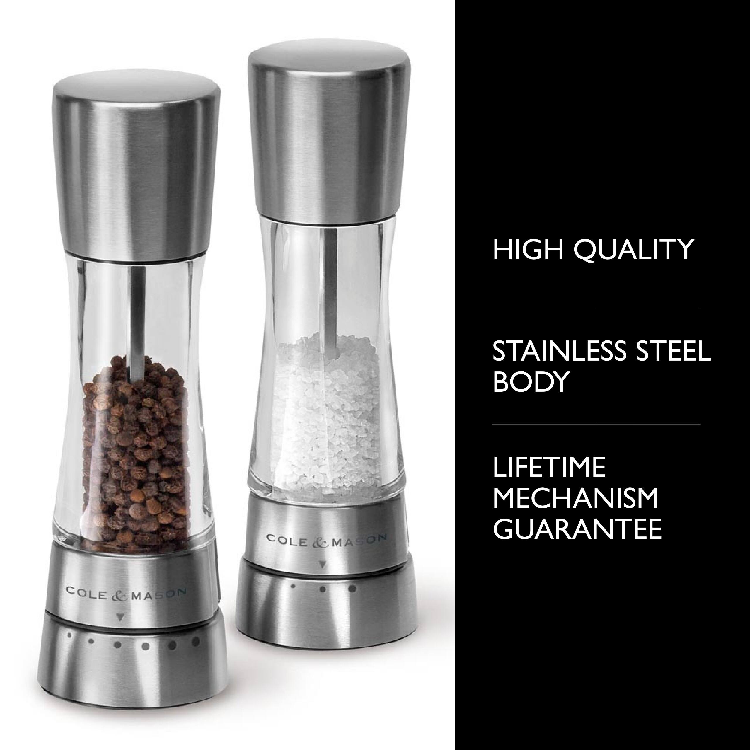 HIGH QUALITY STAINLESS STEEL BODY COLE & MASON LIFETIME MECHANISM GUARANTEE