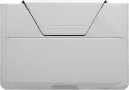 MOFT - 3-in-1 Carry Sleeve, Stand & Storage for laptops 15"-16" - Gray