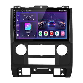 Junsun - For Ford Escape 2007-2012 9" 8 Core carplay Android 15 6+128GB Car Stereo Radio GPS Navi WIFI RDS SWC DSP FM BT - Black