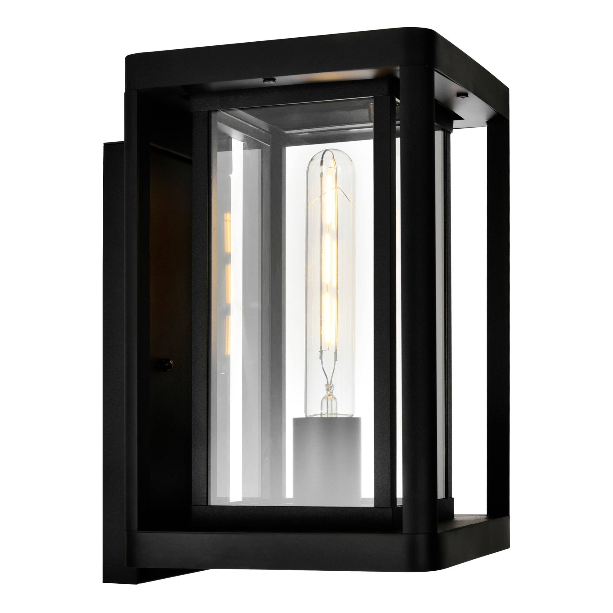 CWI Lighting - Mulvane 1 Light Outdoor Wall Light - Black