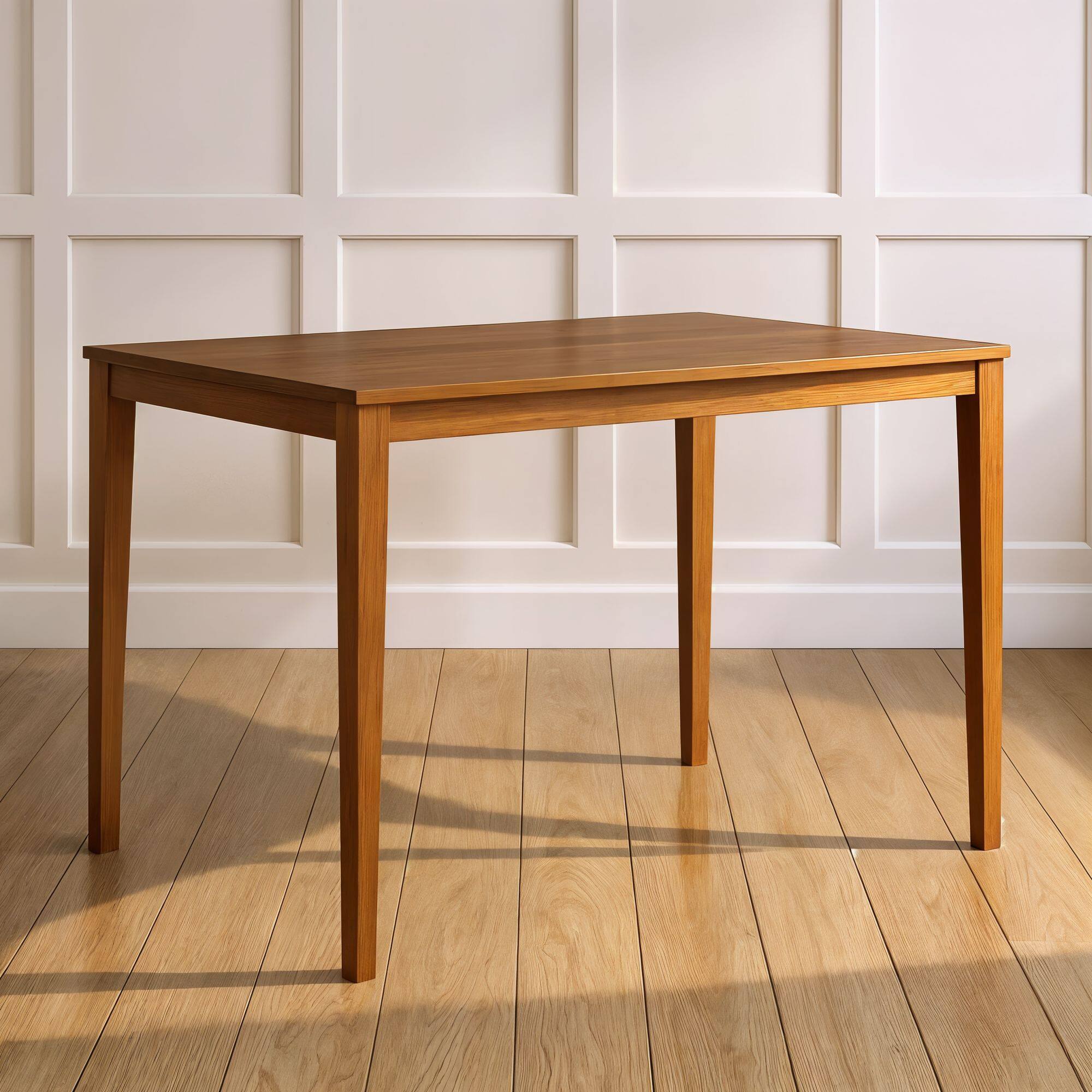Alt View 5. Grain & Grove - Crew Dining Chair and Table Combo, Pecan - Pecan.