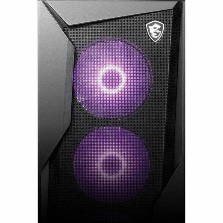 Alt View 7. MSI - MSI Codex Z2 Codex Z2 B8NVK-606US Gaming Desktop Computer - AMD Ryzen 5 8400F - 16 GB - 1 TB SSD - Black - AMD B650 Chip - Black.