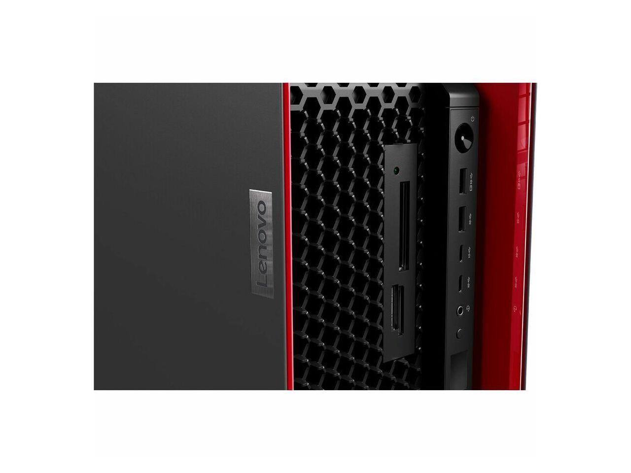 Alt View 2. Lenovo - Lenovo ThinkStation P5 30GA004MUS - Xeon w3-2425 3GHz - 32GB DDR5 - 1TB SSD - Intel W790 - Win 11 Pro - NVIDIA T1000 - Black.