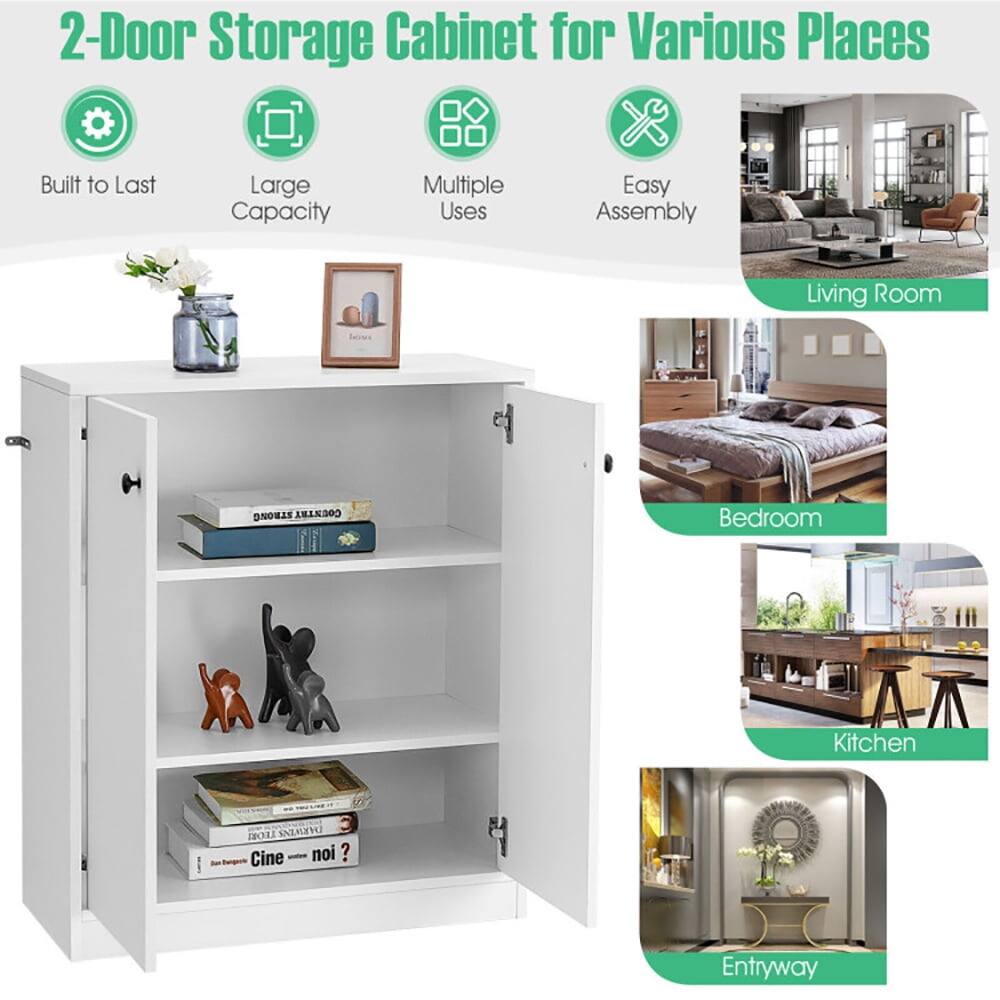 2-Door Storage Cabinet for Various Places

Built to Last  
Large Capacity  
Multiple Uses  
Easy Assembly  

Living Room  
Bedroom  
Kitchen  
Entryway  

Cine noi ?