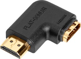 AudioQuest - 90° HDMI Adapter - Black - Angle_Zoom