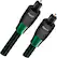 Angle. AudioQuest - OptiLink Forest 4.9' Digital Optical Interconnect Cable - Green.