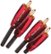 Angle Zoom. AudioQuest - Golden Gate 6.6' Analog RCA Cable - Red.