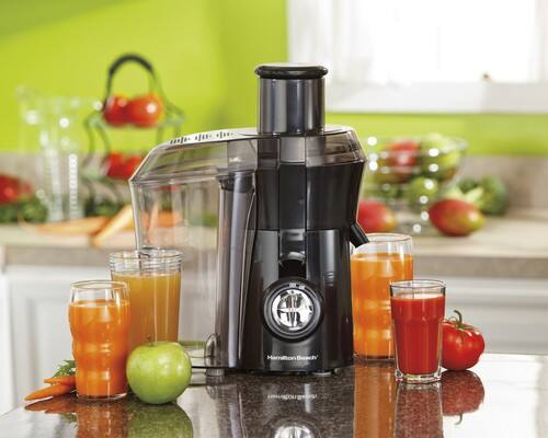 Alt View 11. Hamilton Beach - Big Mouth Juice Extractor (67601) - Black.