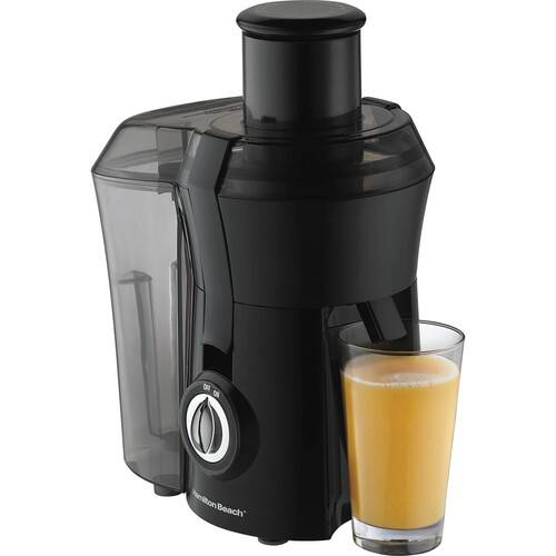 Left. Hamilton Beach - Big Mouth Juice Extractor (67601) - Black.