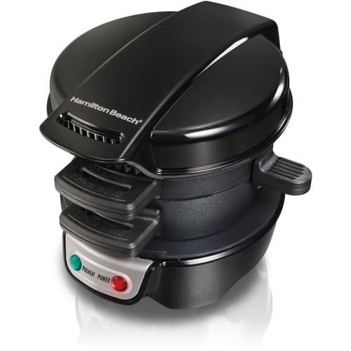 Hamilton Beach Breakfast Sandwich Maker (25477) Black 25477