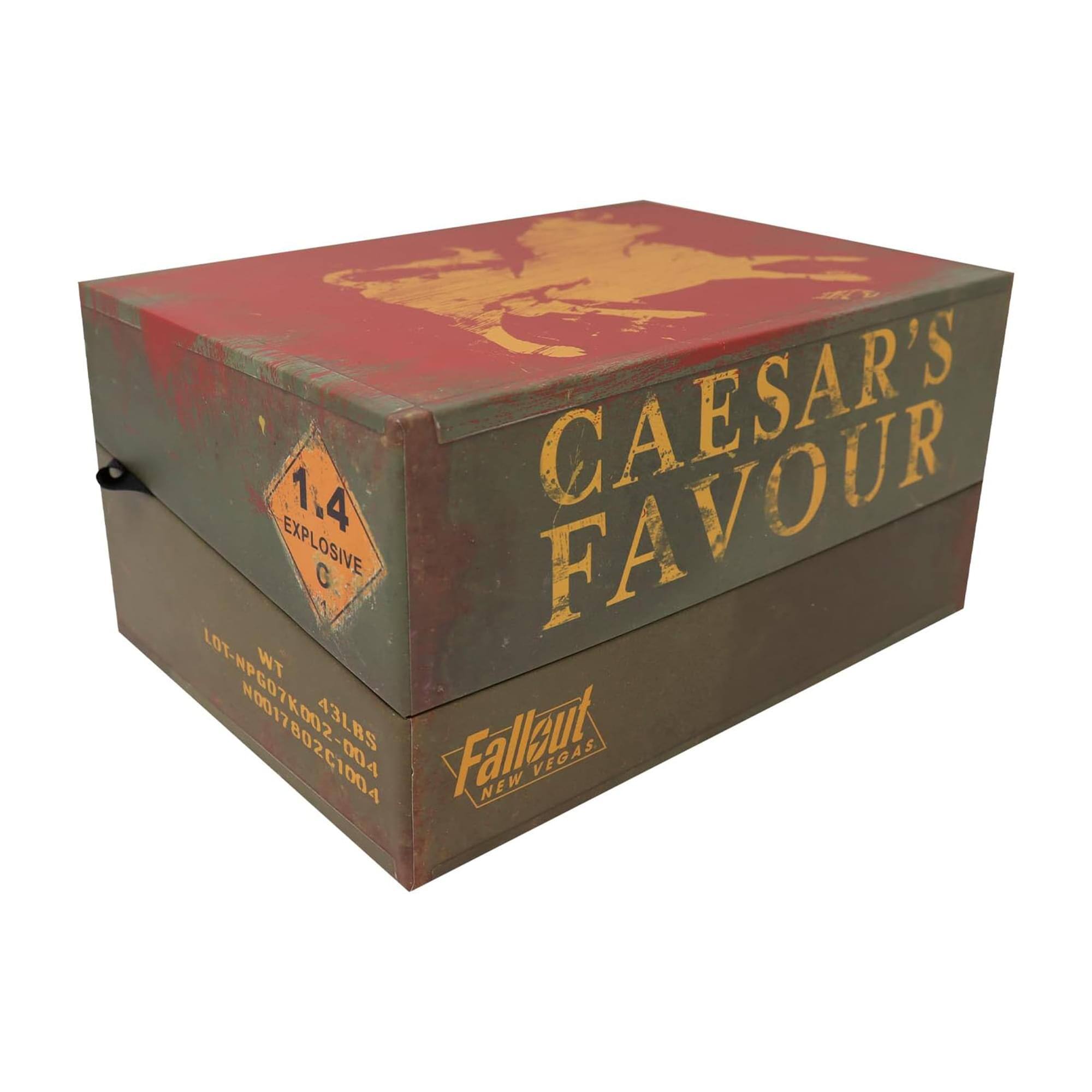 114 CAESAR'S FAVOUR EXPLOSIVE 0 WT LOT-NPG07K002-0 0017802C1004 43LBS Fallaut VEGAS NEW