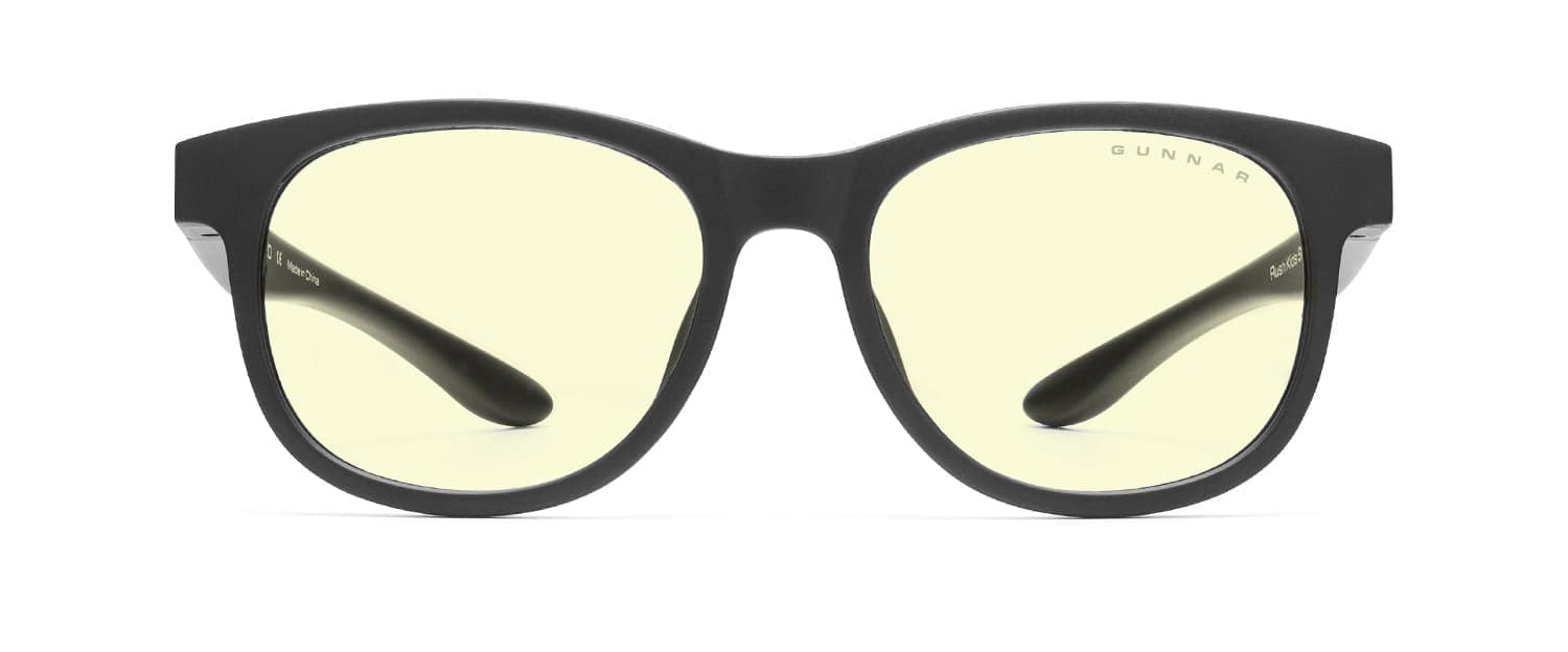 GUNNAR - Computer Glasses - Rush Kids Small, Amber Lens - Blue Light Blocking, Relieve Dry Eye, Anti Glare - Onyx price history on PriceWatchPro