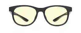 GUNNAR - Computer Glasses - Rush Kids Small, Amber Lens - Blue Light Blocking, Relieve Dry Eye, Anti Glare - Onyx