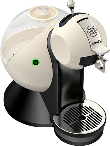 Best Buy: Krups Refurbished Nescafé Dolce Gusto 51-Oz. Coffeemaker Cream  KP2102