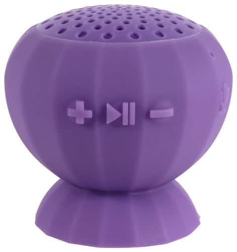 Front. Lyrix - JIVE Portable Bluetooth Speaker - Purple.