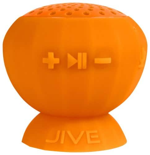 Front. Lyrix - JIVE Portable Bluetooth Speaker - Orange.