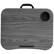 Alt View 3. LapGear - Cup Holder Lap Desk (Fits up to 14" Laptop) - Gray Woodgrain.