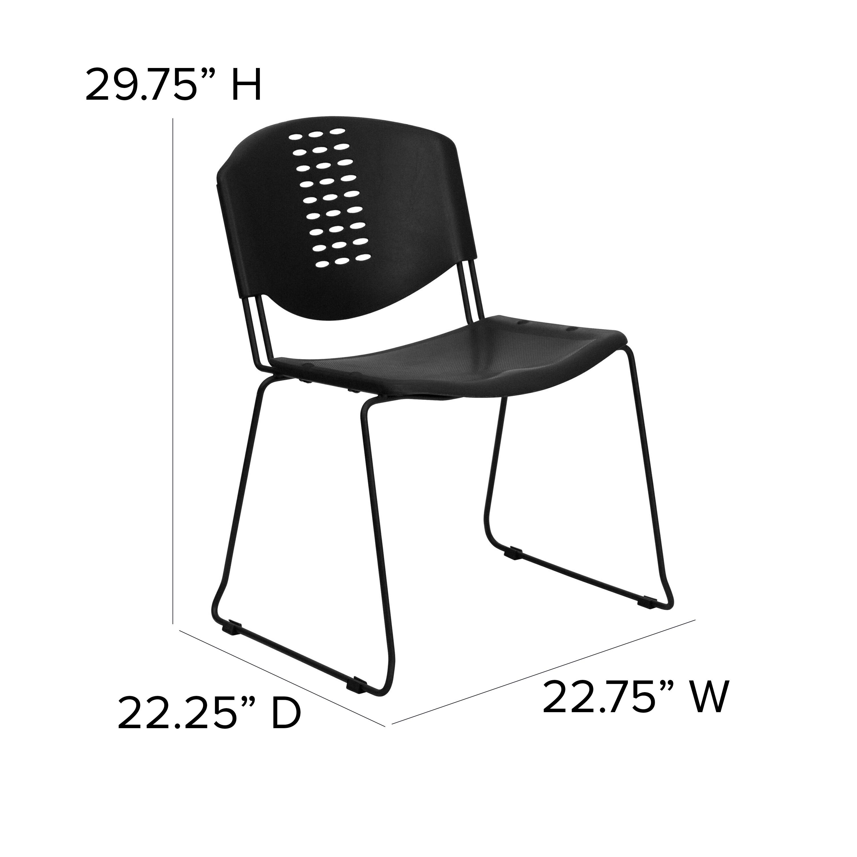 29.75" H  
22.25" D  
22.75" W