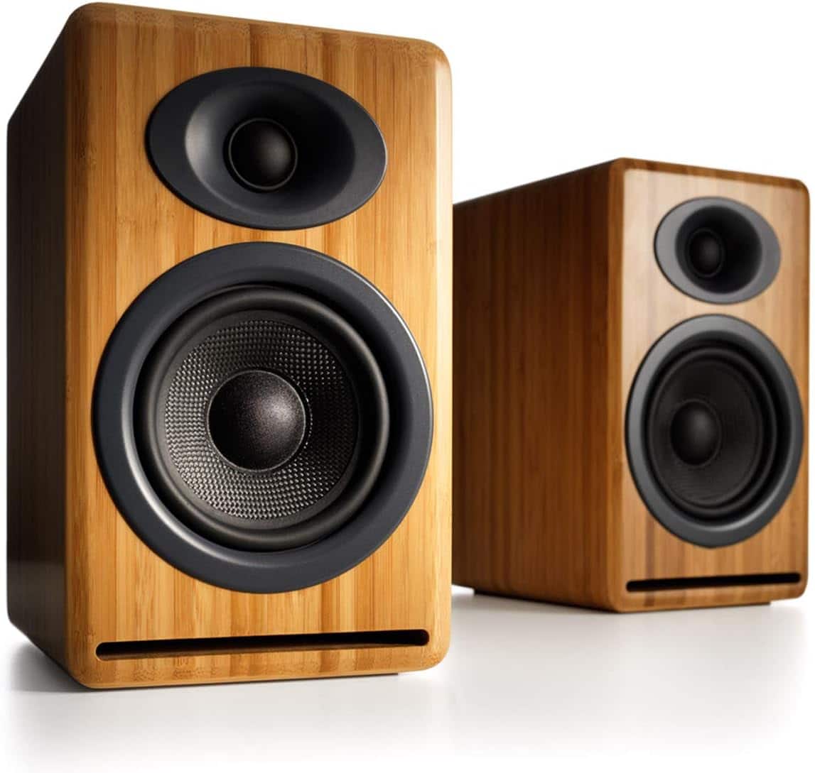 Audioengine - P4 Passive Speakers - Bamboo