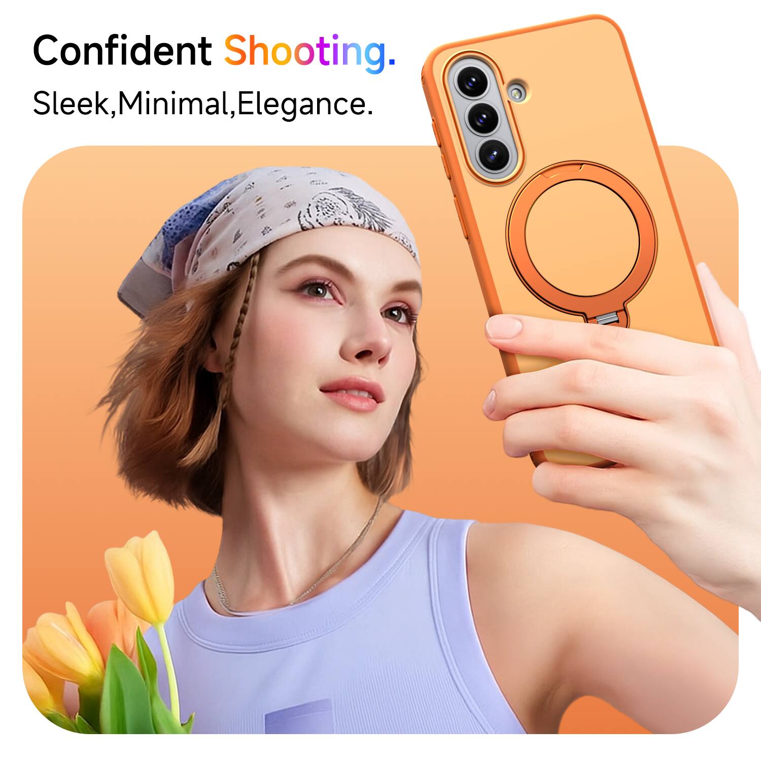 Confident Shooting. Sleek, Minimal, Elegance.