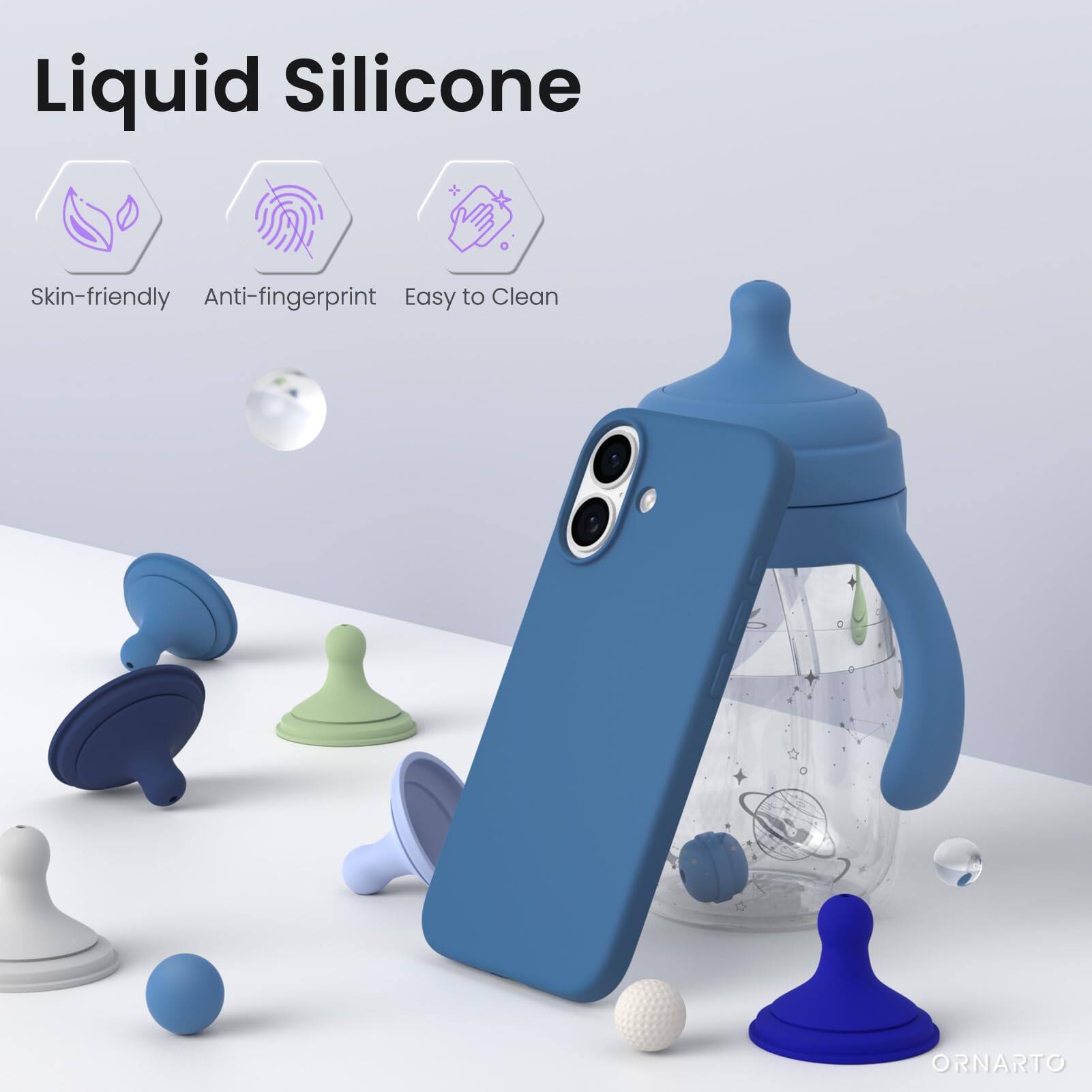 Liquid Silicone

Skin-friendly  
Anti-fingerprint  
Easy to Clean  

ORNARTO