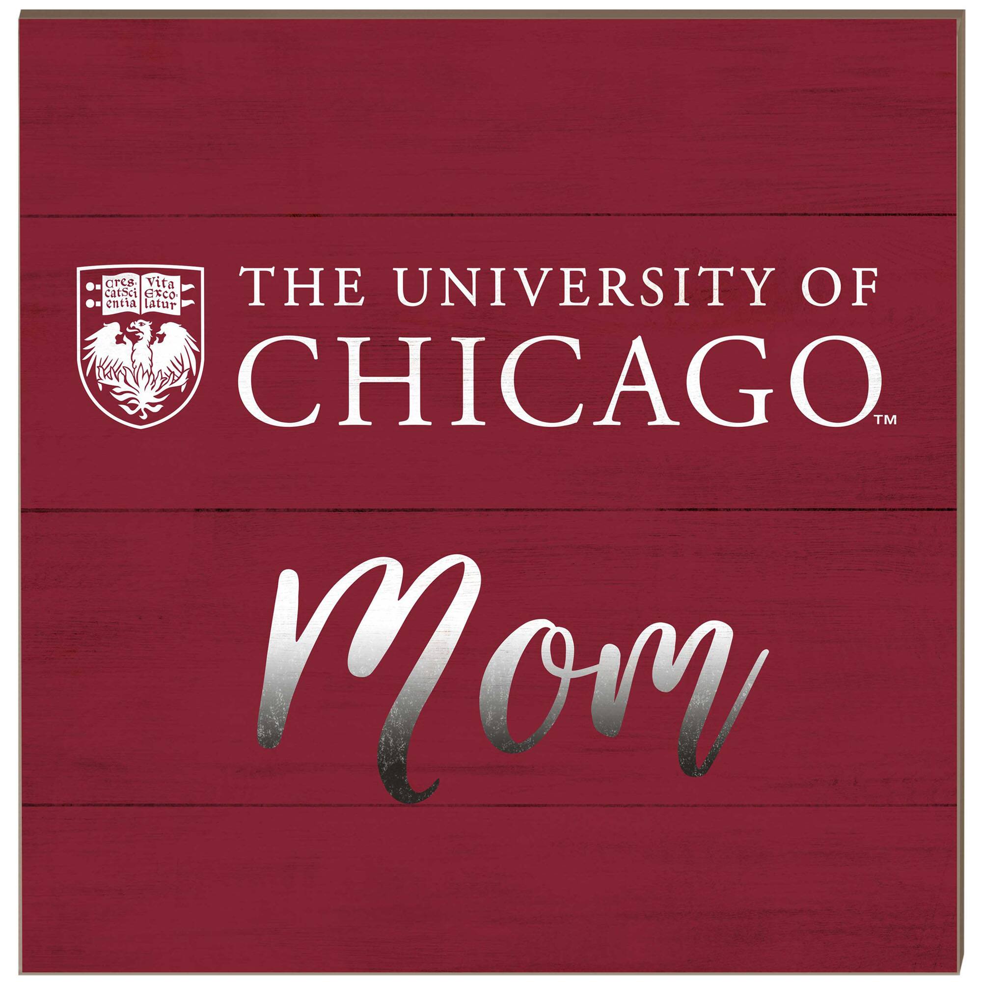 UChicago Maroons 10'' x 10'' Mom Plaque