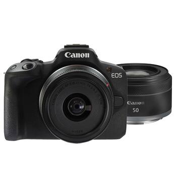 Canon EOS R50 Mirrorless Camera, RF S 18 45mm f/4.5 6.3 IS STM, RF Canon EOS R50 Mirrorless Camera, RF S 18 45mm f/4.5 6.3 IS STM, RF
