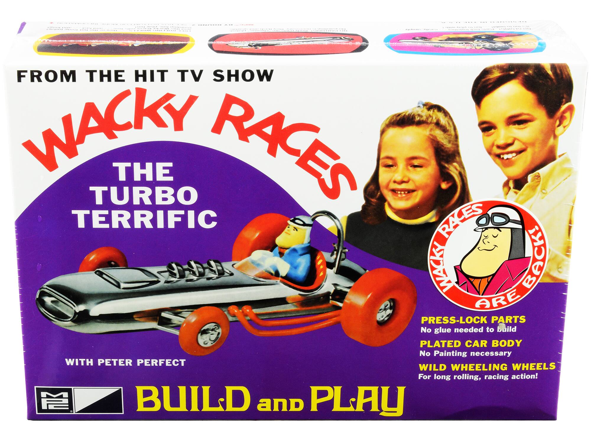 Skill 2 Snap Model Kit The Turbo Terrific with Peter Perfect Figurine ...