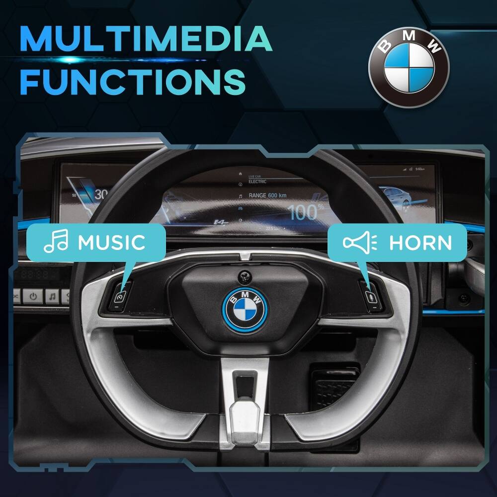 MULTIMEDIA FUNCTIONS

BMW

MUSIC

CAR ELECTRIC RANGE 600 km

HORN