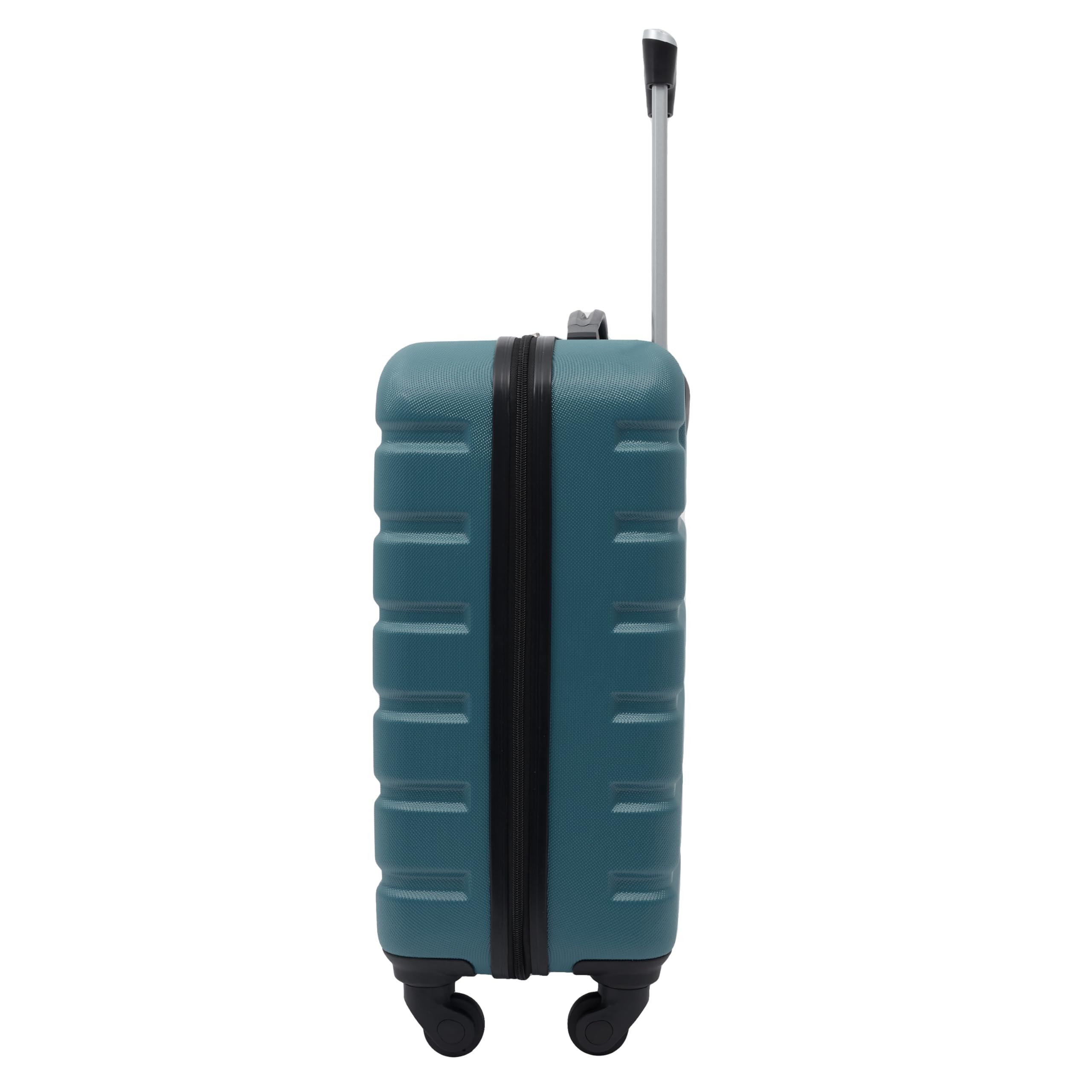 Alt View 3. Dapper Styles - Harper Luggage Hydro 22-inch Carry-on hardshell constructed durable material - Blue-22-Inch Carry-On.